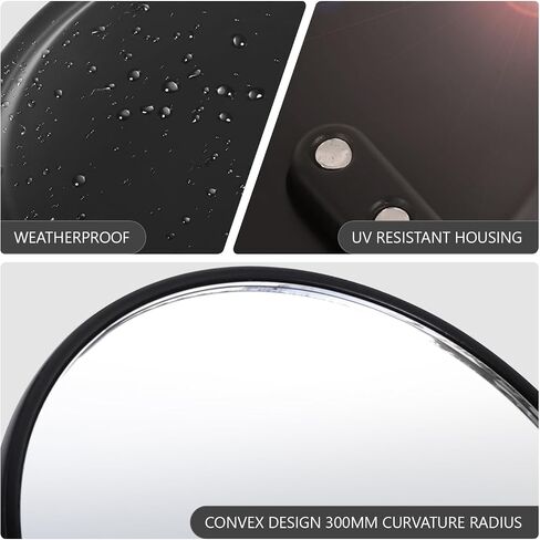 DNA MOTORING Pair of Motorcycle Side View Mirror, Chrome, Universal 5/16-10 (8MM) Bolt, Compatible with BMW Honda Suzuki Yamaha Kawasaki Most Motorcycle Cruiser Scooter, Oval Style, MP-MR-M002-CH in Saudi Arabia