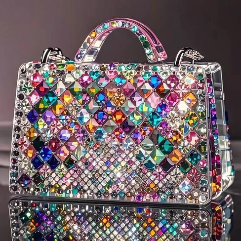 1000pcs AB Art Rhinestones for Crafts, Face Gems Jewels for DIY Costume Making Cosplay Clothes Nail Crafting Embellishments Gems Decorations (01 Crystal AB) in Kuwait