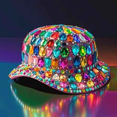 1000pcs AB Art Rhinestones for Crafts, Face Gems Jewels for DIY Costume Making Cosplay Clothes Nail Crafting Embellishments Gems Decorations (01 Crystal AB) in Kuwait