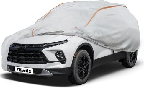 Favoto Waterproof SUV Car Cover - Custom Fit for Subaru Outback (1999-2024) Outdoor Oxford Cloth All Weather for Automobiles Rain Sun Dust Protection Windproof Vehicle Covers in Saudi Arabia
