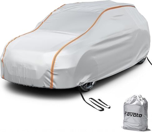 Favoto Waterproof SUV Car Cover - Custom Fit for Subaru Outback (1999-2024) Outdoor Oxford Cloth All Weather for Automobiles Rain Sun Dust Protection Windproof Vehicle Covers in Saudi Arabia