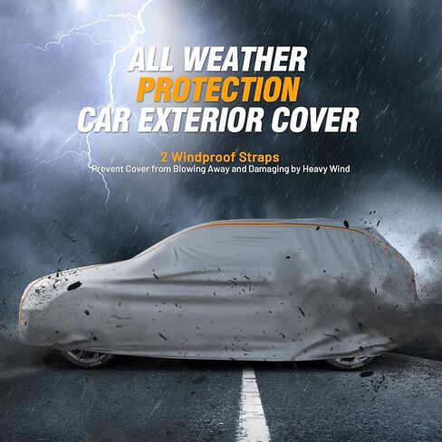 Favoto Waterproof SUV Car Cover - Custom Fit for Subaru Outback (1999-2024) Outdoor Oxford Cloth All Weather for Automobiles Rain Sun Dust Protection Windproof Vehicle Covers in Saudi Arabia
