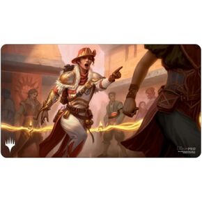 Ultra PRO - MTG Murders at Karlov Manor Playmat Nelly Borca, Impulsive Accuser, Durable Tabletop Professional Card Game Desk Mat Accessories MTG Collector's Item
