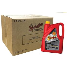 Schaeffer Manufacturing Co. 0711CK4-006 SynShield OTR Plus 10W-30 Diesel Engine Oil, 1-Gallon Bottle (Pack of 6)