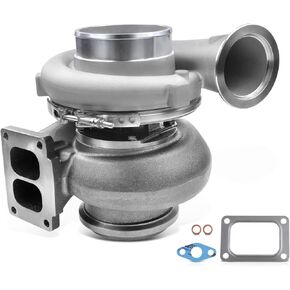 A-Premium Complete Turbo Turbocharger Kit, with Gasket, Compatible with Detroit Series 60 2000-2008, 12.7L, Replace# 23515635, 23515636