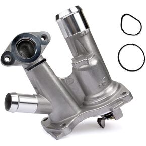 Engine Coolant Thermostat Housing Assembly Compatible with Ford 2013-2016 Escape 2014-2019 Ford Fiesta 2014 Ford Fusion 2014-2016 Ford Transit Connect OE BM5Z8592C BM5Z-8592-C