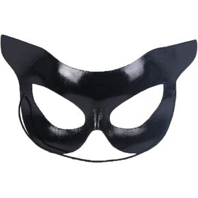 Cat Woman Mask Bastet Mask for Women Halloween Costume Superhero Accessories Eye Cosplay Masquerade Party Girls