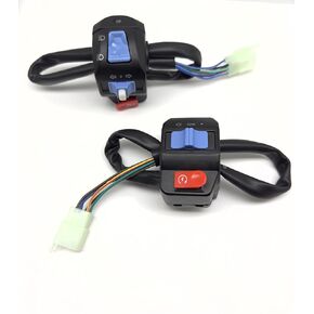 Chinese Scooter Waterproof Aluminum Right Side Handle Disc Brake Switch + Left Disc Brake Swith Control Assembly Set for Disc Brake System GY6 50cc 125cc 150cc