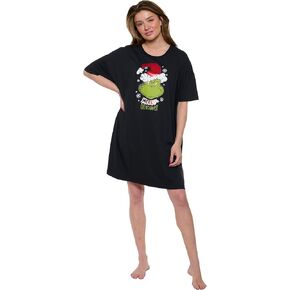 The Grinch Dr. Seuss Womens Sleepshirt One Size and Plus Size