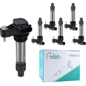 UF569 Ignition 6PCS Coil Pack For Buick Allure 2010,Cadillac ATS 2013-2019,CTS 2008-2019,XTS 2013-2019,Chevy Camaro 2010-2015,Impala 2012-2020,Pontiac Saturn 3.0L 3.2L 3.6L C1555