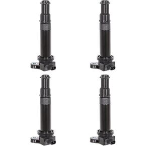 Set of 4 Ignition Coil Pack Fits for Hyundai Accent Kia Rio Dodge Attitude 2006 2007 2008 2009 2010 2011 1.6L L4 Replaces# UF499 C1543