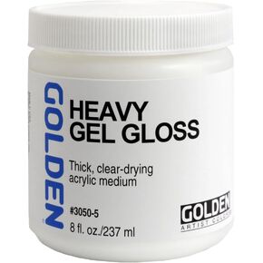 Golden Artist Colors - Heavy Gel Gloss - 8 oz Jar