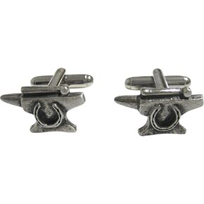Kiola Designs Anvil Blacksmith Cufflinks
