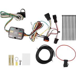 Dasbecan 56321 Trailer Wiring Harness Compatible with Kia Sportage 2017-2019 2021-2022 Vehicle-Side Custom 4-Pin
