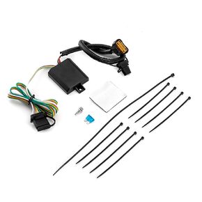 Wsays 4-Pin Trailer Wiring Harness Connect Trailer Tail Brake Turn Signal Lights Compatible with Hyundai Santa Fe Santa Cruz Tucson Palisade Fit Kia Telluride Sorento Carnival 2019-2024