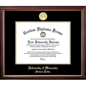 Campus Images University of Wisconsin-Stevens Point Petite Diploma Frame