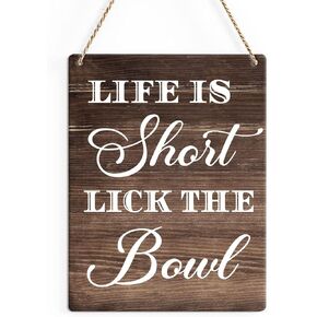 SENJIAN Funny Office Supplies Rustic Wall Art Office Accessories Office Cubicle Decor Farmhouse Wall Hanging Decor Humor Office Organization Decorative Wood Plaque for Home Living Room Meeting Room