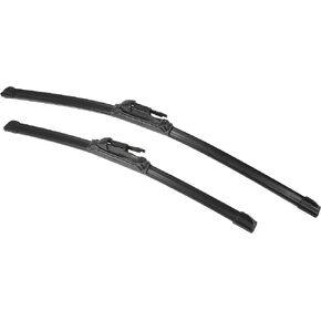 X AUTOHAUX 1 Pair 24"+18" Front Windshield Wiper Blade for BMW 3 Series E90 E91 F30 F31 09-19 Premium Replacement Set W/Upgraded Stability All Weather Pinch-Tab