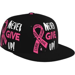 Breast Cancer Awareness Baseball Hats Adjustable Hat Breast Cancer Caps for Men Women