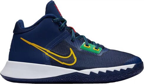 Nike Big Kids Kyrie Flytrap 4 Blue Yellow CT5537-400 (Numeric_6_Point_5) in Saudi Arabia