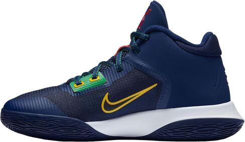 Nike Big Kids Kyrie Flytrap 4 Blue Yellow CT5537-400 (Numeric_6_Point_5) in Saudi Arabia
