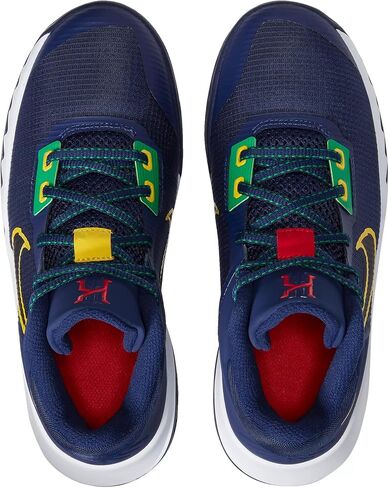 Nike Big Kids Kyrie Flytrap 4 Blue Yellow CT5537-400 (Numeric_6_Point_5) in Saudi Arabia