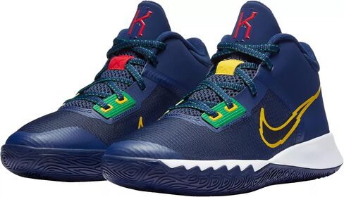 Nike Big Kids Kyrie Flytrap 4 Blue Yellow CT5537-400 (Numeric_6_Point_5) in Saudi Arabia
