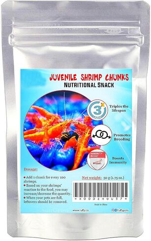 SunGrow White Mineral Powder, Calcium Enriched for Shrimp’s Stress-Free molting, Aids in Healthy & Active breeding, Improves Water Quality for Longevity, Imparts Color to Shrimps, 2 oz in Saudi Arabia
