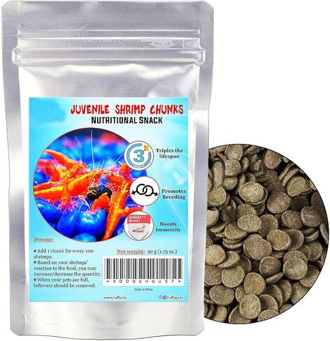 SunGrow White Mineral Powder, Calcium Enriched for Shrimp’s Stress-Free molting, Aids in Healthy & Active breeding, Improves Water Quality for Longevity, Imparts Color to Shrimps, 2 oz in Saudi Arabia