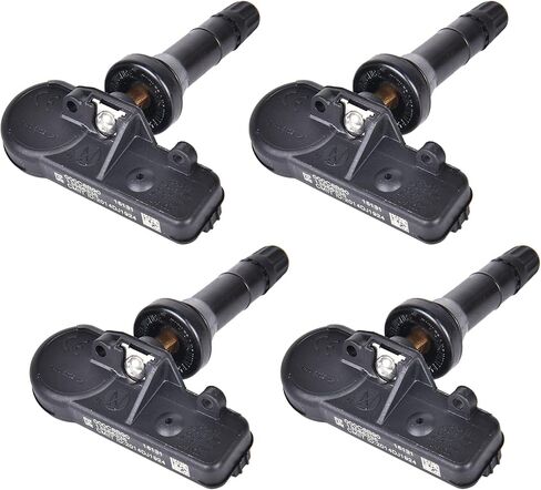 مجموعة من 4 مستشعر نظام مراقبة ضغط الإطارات TPMS 315 ميجاهرتز متوافق مع بديل بويك كاديلاك تشيفي جي إم سي لـ 13586335 in Kuwait