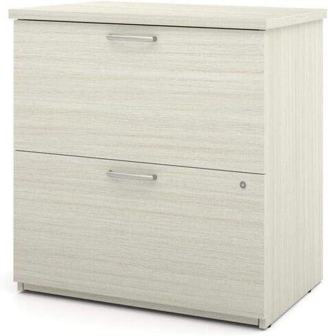 Bestar Universel 29W Lateral File Cabinet in White Chocolate in Saudi Arabia