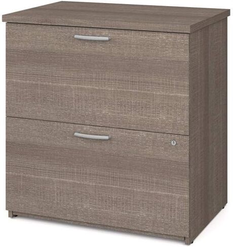 Bestar Universel 29W Lateral File Cabinet in White Chocolate in Saudi Arabia