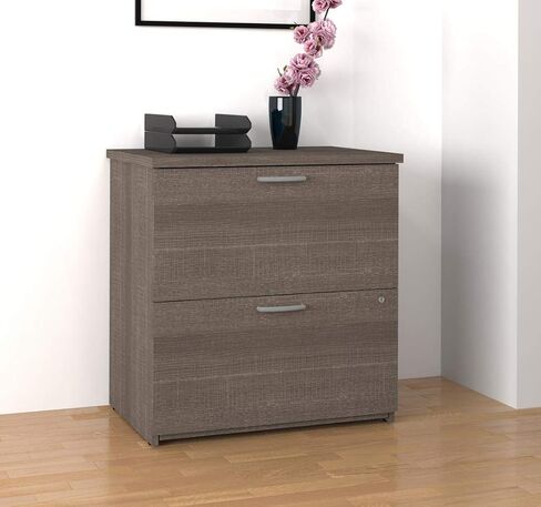 Bestar Universel 29W Lateral File Cabinet in White Chocolate in Saudi Arabia