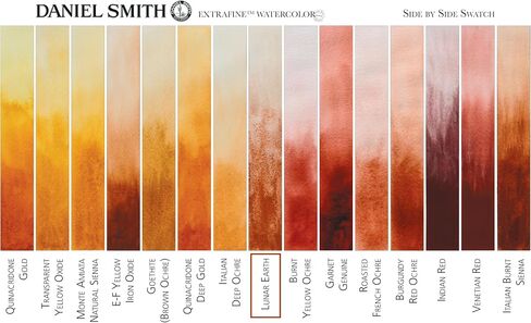 Daniel Smith Extra Fine Watercolor Paint, 15ml Tube, Lunar Earth, 284600050, 0.5 Fl Oz (Pack of 1) in Saudi Arabia