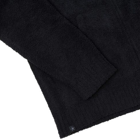 سترة بغطاء للرأس بسحاب للرجال من Barefoot Dreams CozyChic، بأكمام طويلة، منسوجة، ملابس شتوية للرجال in Saudi Arabia
