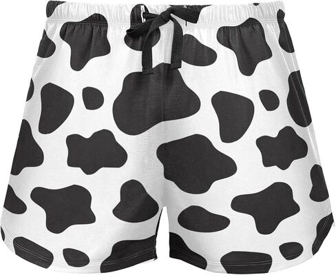 Women Pajama Shorts Lounge Bottom Leopard Print Cheetah Sleepwear Drawstring Pj Bottoms Jogging Yoga Sweat Shorts in Saudi Arabia