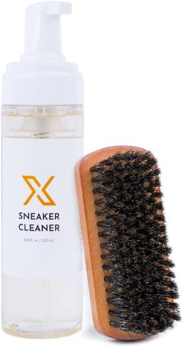 X Sneaker Cleaner Foam, Natural Shoe Cleaning Formula, Safe & Easy Foaming Solution for Sneakers – MADE IN USA (6.8 oz) in Saudi Arabia