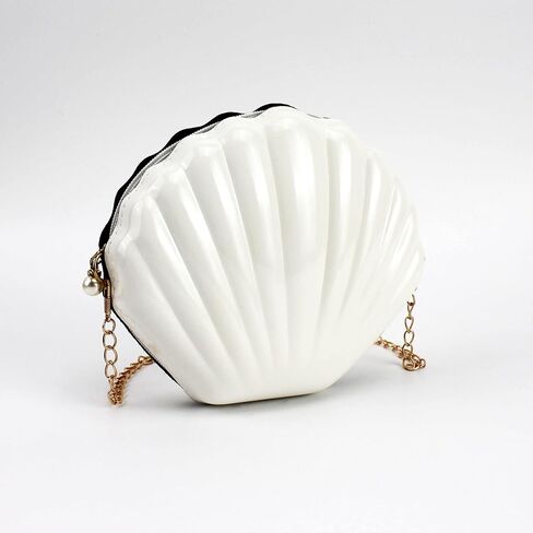 Women Mini Seashell Cross-body Bag Shoulder Bag Evening Clutch Handbag in Saudi Arabia