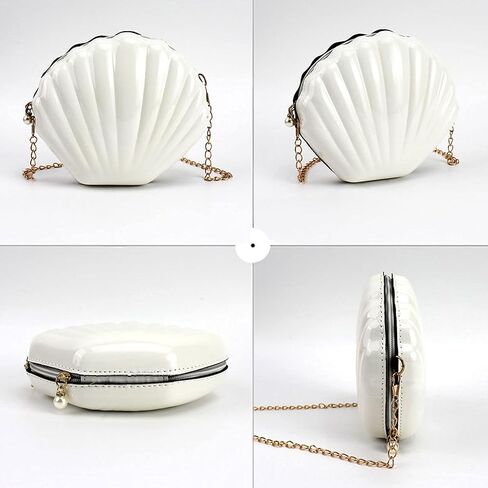 Women Mini Seashell Cross-body Bag Shoulder Bag Evening Clutch Handbag in Saudi Arabia