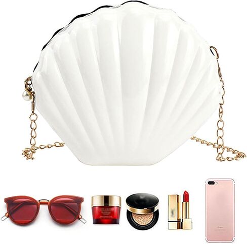 Women Mini Seashell Cross-body Bag Shoulder Bag Evening Clutch Handbag in Saudi Arabia