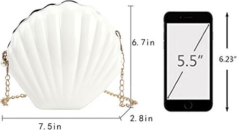 Women Mini Seashell Cross-body Bag Shoulder Bag Evening Clutch Handbag in Saudi Arabia