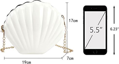Women Mini Seashell Cross-body Bag Shoulder Bag Evening Clutch Handbag in Saudi Arabia