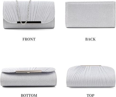 Evening Bag Clutch Purses Sparkling Party Handbag for Women Wedding Formal Purse for Dressy in Saudi Arabia