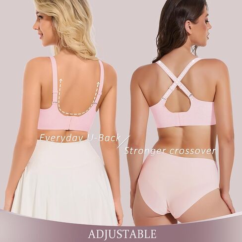 Half Floral Wireless Bras for Women No Underwire Seamless Bralettes with Support Womens Bras Comfort T Shirt Bras in Saudi Arabia