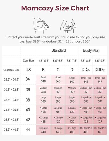 Momcozy Seamless Bras for Women, Pullover Bra Wireless Full Coverage Sleep Bra with Adjustable Straps EB095 in Saudi Arabia