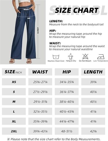 Skirt BL Women's Drawstring Elastic Waist Jeans Pull on Wide Leg Flowy Jeans for Trendy Soft Lightweight Denim Pants in Saudi Arabia