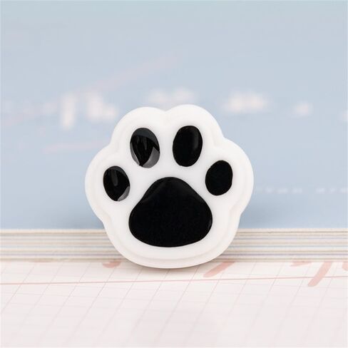 100pcs Slime Charms Resin Cat Paws Charms Kawaii Cute Set Mixed Assorted Sweets Flatback Slime Beads Making Supplies for DIY Craft Making and Ornament Scrapbooking (100pcs) in Kuwait