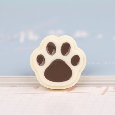 100pcs Slime Charms Resin Cat Paws Charms Kawaii Cute Set Mixed Assorted Sweets Flatback Slime Beads Making Supplies for DIY Craft Making and Ornament Scrapbooking (100pcs) in Kuwait