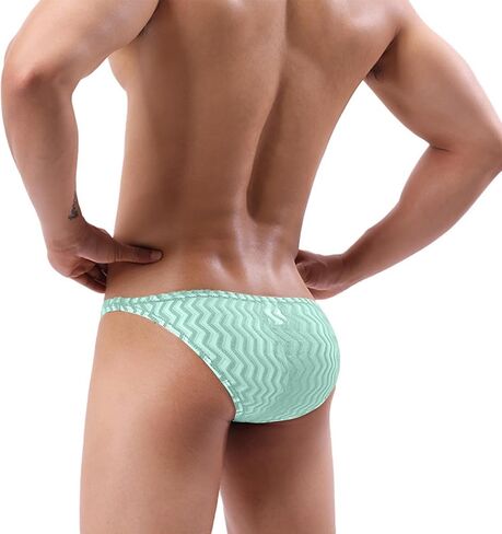 Men's Sexy Briefs U Convex Pouch Panties Low Waist Breathable Tight Narrow Edge Bikini Underpants in Saudi Arabia