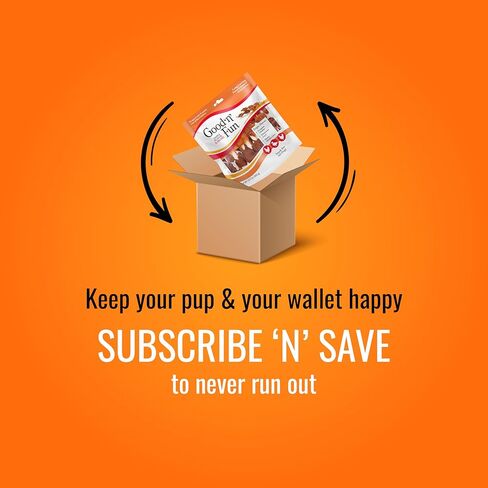 مجموعة متنوعة من Good 'n' Fun Good'n'Fun ثلاثية النكهة من سانتا، 10 قطع، إصدار محدود من مضغ الجلود الخام للعطلات للكلاب in Kuwait